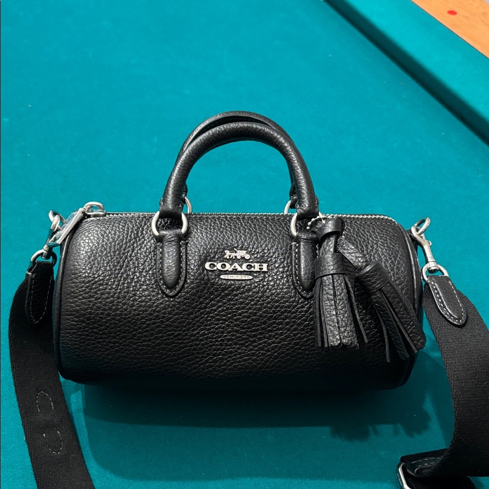 Coach Black Mini Lacey Crossbody Bag